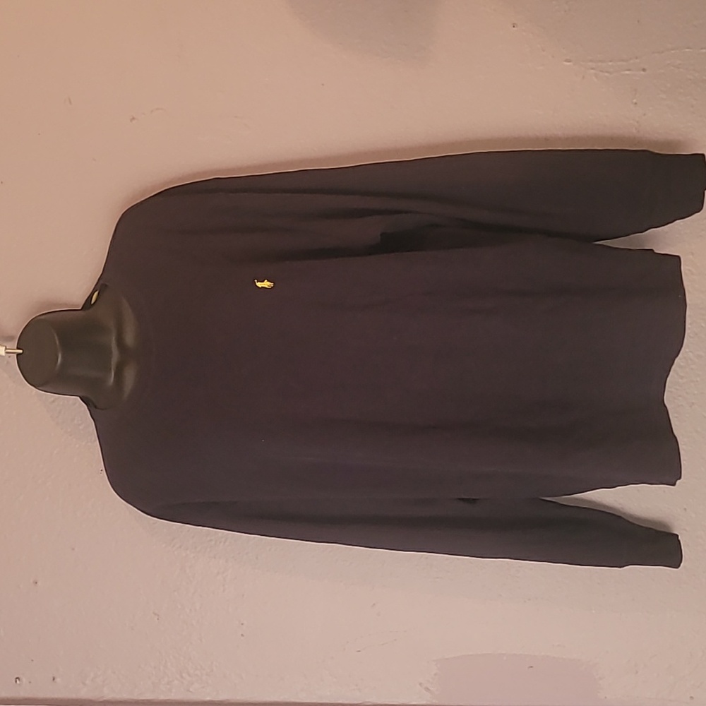 Polo Ralph Lauren Navy Blue Sleepwear with Yellow Trim